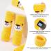 Dog Leg Brace 4Pcs Pet Dog Comfortable Elbow Protector Breathable Elastic Cartoon Bear Pattern Joints Warp Warm Dog Support Hock Covers for Legs Yellow(S) - Buy Online on GoSupps.com
