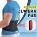 Breathable Lumbar Support Brace for Lower Back Pain Relief - Heavy Lifting, Sciatica, Scoliosis - Large Size (29.1''-35.4'' Waist) - Men, Women - Buy Online on GoSupps.com