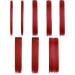 Dark Red Clip in Hair Extensions - 26 Inch Straight 100% Synthetic Hair - 8pcs Long Hair Pieces for Full Head - #Dark Red - Buy Online on GoSupps.com