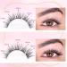Cat Eye Cluster Lashes C Curl | 3D Natural Look DIY Eyelash Extensions - 56 Pcs Soft & Comfortable Individual Lashes (A2-10-16mix) - Buy Online on GoSupps.com