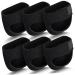 NOLITOY 6 Pairs Heel Protector Resin Molds Silicone Replacement Heels for Boots Plantar Heel Pads Planters Facetious Heel Cups Cushion Heal Stress Sponge Composite Cloth