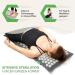 Buy Backlaxx Acupressure Mat & Pillow for Neck & Shoulder Relief | Gray Massage Mat for Relaxation | International Shipping Available - Buy Online on GoSupps.com