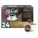 McCafe High Grown Organic K-Cup Coffee Pods Dark Roast 24 Count Certified Organic For Keurig Coffee Makers High Grown 24 count (Pack of 1) Pods