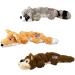 KONG Scrunch Knot Squirrel - Small Interactive Dog Toy | 1 Piece Pack - International Shipping Available - Buy Online on GoSupps.com