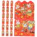 ABOOFAN 72 Pcs 2023 Year of The Rabbit Red Packets Red Envelope Chinese Traditional Red Packets Lunar Rabbit Year Decor Chinese New Year 2023 Wedding Gift Spring Festival Bag Paper Cartoon