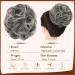 SOFEIYAN Claw Clip Wavy Curly Messy Bun Hair Piece | Gray & White Tousled Updo Hair Extension for Women - Buy Online on GoSupps.com