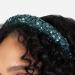 Maya Deluxe Women's Embellished Headband for Ladies Adults Sequin Alice Band Bridal Hair Accessories Bridesmaid Evening Formal Emerald One Size - Buy Online on GoSupps.com