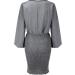 Hanxiulin Women's Silver Sequin Party Dress - Short Christmas Cocktail & Wedding Dresses - Buy Online on GoSupps.com
