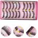 minkissy 10 Pairs Fake Eyelashes Makeup Eyelashes False Lashes Natural Eyelashes Ladies Girls Women Lashes Long Eyelashes Faux Lashes Miss Dense False Eyelashes Artificial Fiber - Buy Online on GoSupps.com