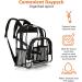 Amazon Basics Stadium Approved Mini Transparent Backpack Bag - Clear Mini Backpack - Buy Online on GoSupps.com