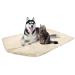 PetAmi Fluffy Waterproof Dog Blanket Fleece | Soft Warm Pet Fleece Throw for Large Dogs and Cats | Fuzzy Furry Plush Sherpa Throw Furniture Protector Sofa Couch Bed (Beige Cream, 40x60) Beige Large (40x60)