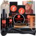 Beard Grooming Kit with Roller, Oil, Balm, Wash, Brush, Comb, Scissors - Men's Beard Care Set - Buy Online on GoSupps.com