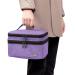 Luxja Nail Polish Carrying Case - Holds 20 Bottles - Portable Organizer Bag for Manicure Set - Purple - Buy Online on GoSupps.com