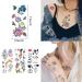 Waterproof Butterfly Flower Temporary Tattoos Stickers - 60 Sheets | Women's Multiple Design Styles - Buy Online on GoSupps.com