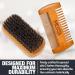 Wooden Beard and Comb Set for Men - Men's Grooming Kit for Styling and Care - Buy Online on GoSupps.com