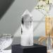 Large Clear Quartz Healing Crystal Wand 4.72 - 5.11 | 6 Faceted Single Point Prism for Meditation & Reiki - Natural Quartz Stones for Chakra Therapy & Home Decor - Runyangshi - Buy Online on GoSupps.com