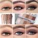 Palette de fards paupi res neutres nude marron 5 couleurs avec fini mat velout fards paupi res taupe nude aux tons froids maquillage naturel pour tous les jours Mod le A - Buy Online on GoSupps.com
