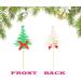 TSJ 18 PCS Christmas Tree Cupcake Toppers Christmas Cake Toppers Glitter Cupcake Picks Cake Decorations Christmas Party Supplies Green+gold+silver - Buy Online on GoSupps.com