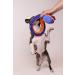 Nerf Dog Durable Toy 30 Tug Squeaking Football - Blue/Orange | Lightweight, Non-Toxic, BPA-Free - Buy Online on GoSupps.com