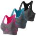 Angxiwan Bustier Women Fitness Training With Iron Classic Seamless Bralettes Shoulder Gurt Low Support BH extensions Back-free Breaking Active Bustholder oversize