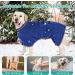 Leapbeast Dogsbadema: Ultra-Absorbent Velcro Bath Towel for Dogs - Quick Drying Adjustable Straps Size S - Blue - Buy Online on GoSupps.com