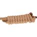 Weaver Leather Diamond Braid Rope Halter and Lead Reflective Tan/Dark Brown - Buy Online on GoSupps.com