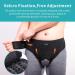 Buy Adjustable Hernia Belts for Men & Women - Inguinal Support Truss with 4 Compression Pads | Medium Black - Buy Online on GoSupps.com