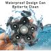 6D Universal Electric Shaver Blade Head Upgrade Hypoallergenic Beard Cutter Replacement Blade Rotary Shaver Heads for Head and Face Trimming Back-Up Shaver Blade Head for Men (Black 6 Heads) - Buy Online on GoSupps.com