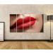 islandburner Image on Canvas Cosmetics Makeup Gloss Lipstick On Lips Closeup of Beautiful Female Mouth with Red and Pink Lipp Makeup Part Of Face Wall Living Room Home Office Bedroom Images GBEN-5Px - Buy Online on GoSupps.com