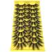 HeyAlice Manga Cosplay 23mm Dramatic Mink Lashes - 9 Pairs Long Fluffy 6D Volume Strip Eyelash Pack - Buy Online on GoSupps.com