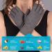 Skineez Compression Gloves - Medical Grade Fingerless Design for Arthritis Carpal Tunnel & Tendonitis Relief Moisturizing Benefits One Size Gray - International Shipping Available - Buy Online on GoSupps.com