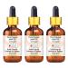 Greenwood essential natural papaya seeds oil (Carica papaya) with glass dripper natural therapeutic quality cold -pressed (pack of three) 100ml x 3 (10 oz)