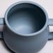Silicone 2-in-1 Sippy N Snack Cup - BPA Free, No Spill, Drop Proof, Blue - Dishwasher & Microwave Safe - Buy Online on GoSupps.com