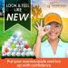 Trufeel AAAA Quality White 4A Recycled Golf Balls - Bulk Pack of 50 - Soft Feel for Men and Women | Golf Ball Monkey - Buy Online on GoSupps.com