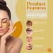 24k Gold Under Eye Mask with Collagen - 20 Pairs & Mini Eye Serum - Reduce Dark Circles Puffiness & Fine Lines - Value Set - Buy Online on GoSupps.com