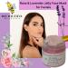 Rose & Lavender Jelly Face/Under Eye Mask | Brightening & Nourishing Skin Treatment | Natural Rose Water & Bee Pollen | 1 OZ - Buy Online on GoSupps.com