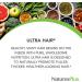 Nature's Plus Ultra Hair for Men & Women - 120 Nutrient-Rich Tablets for Healthy Hair - Buy Online on GoSupps.com