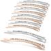 16 Pieces Rhinestone Bobby Pin Metal Hair Clips Clear Crystal Hair Pin Decorations for Lady Women Girls (Color 1)