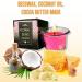 Floral Scented Beeswax Body Massage Candle Set - Low Heat Oil Warmer & Skin Safe Moisturizer - 3 x 0.7 oz | Hot Flowers - Buy Online on GoSupps.com