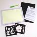 Draw with Light Sketch Board | Luminescent Glow in The Dark Drawing Painting for Kids - Buy Online on GoSupps.com