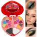  Ecoticfate Makeup Palette Bag Heart Makeup Box Makeup Palettes for Women Eyeshadow Palette with Mirror Makeup Gift Box 28 Ecoticfate - Buy Online on GoSupps.com