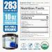 biophix Blue Spirulina Powder Organic Blulina 10 oz - Algae Organic Spirulina Powder 283 Servings - Superfood Supplement - Natural Blue Pigment - Espirulina en Polvo Organica Pura Azul 10 Ounce (Pack of 1) - Buy Online on GoSupps.com