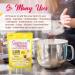Sugar and Crumbs Lemon Drizzle Flavoured Icing Sugar - 500g for Baking, Frosting, Decorating - Ideal for Royal Icing, Cakes, Cupcakes, Buttercream - Buy Online on GoSupps.com