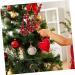 Zerodeko 4 Pcs Christmas Cuttings Faux Branches Artificial Christmas Stems Christmas Berries for Crafts Christmas Wreath Berries Flowers Home Decoration Household Christmas Tree Red Plastic - Buy Online on GoSupps.com