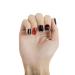 MoYou XL Bridal Nail Art Stamping Stencil - Elegant Flower Designs for Long Nails - Complete Manicure Kit - Buy Online on GoSupps.com