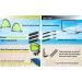 porayhut Pop up Soccer Net Set of 2 - Portable 210D Oxford Goal for Kids with 8 Field Marker Cones and Stakes - 2.5FT Blue Goal for Backyard and Soccer Training - Buy Online on GoSupps.com