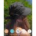 Simplicity Women's UPF 50+ UV Sun Protective Convertible Beach Visor Hat in Black - Buy Online on GoSupps.com