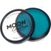 Moon Creations Pro Face & Body Makeup Teal 36g - Professional Colour Paint Cake Pots for Face Painting - Buy Online on GoSupps.com