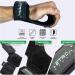 NetroxSports Elite Grips - Heavy Duty Lifting Straps for Bodybuilding Weightlifting & Strength Training - Extra Strong Train Aids for Men & Women - International Shipping Available - Buy Online on GoSupps.com