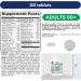 Equate Adult 50+ One Daily Complete Multivitamin Multimineral Supplement Tablets Healthy Brain* - Compare to Centrum Silver 125 Pills (Pack of 1) - Buy Online on GoSupps.com